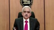 Business News | Risks to FinTech Pose Challenge to Financial Stability: RBI Governor