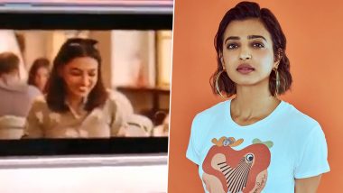 Medium Spicy: Radhika Apte Reportedly Returning to Her Marathi Roots, Leaked Video From the Film Goes Viral! – WATCH