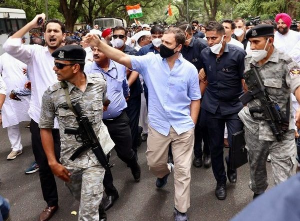 India News | National Herald Case: ED Quizzes Rahul Gandhi for Around 14 Hrs, Asks Him to Join Probe Again Today