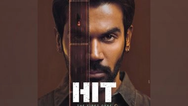 Entertainment News | Rajkumar Rao Shares Glimpse of 'Hit-the First Case' Film