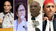 Presidential Election 2022: Rajnath Singh Speaks to Mamata Banerjee, Mallikarjun Kharge Others