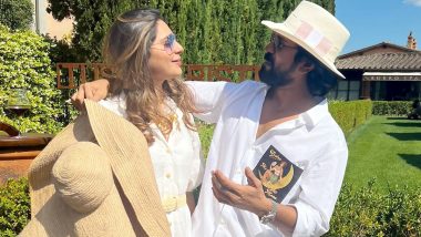 Ram Charan and Wife Upasana Kamineni Twin in White Outfits During Their Romantic Getaway in Florence (View Pic)