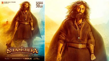 Shamshera: YRF Drops Ranbir Kapoor’s Dacoit Look Ahead of the Film’s Trailer Release on June 24 (View Poster)