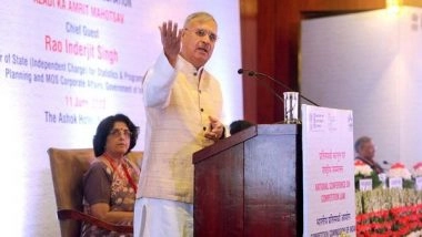 Business News | India Will Be in League of Most Advanced Economies in Next 25 Years: MoS Rao Inderjit Singh