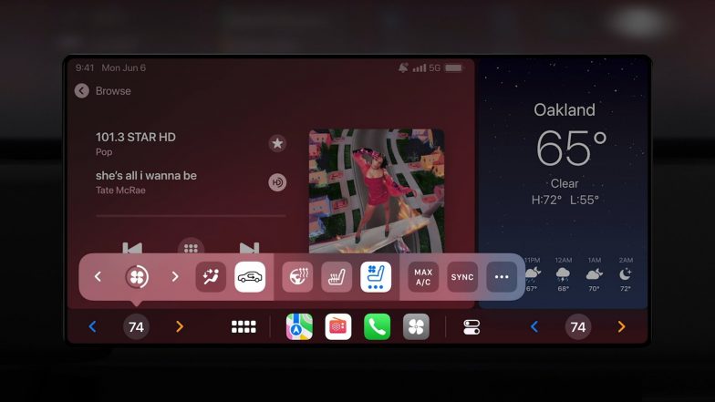 Revamped Apple CarPlay