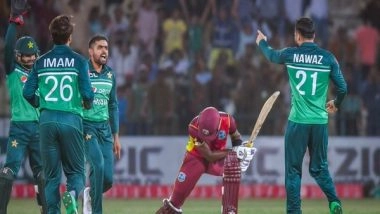 Sports News | Babar Azam Praises Mohammad Nawaz for 'outstanding' Bowling Against West Indies