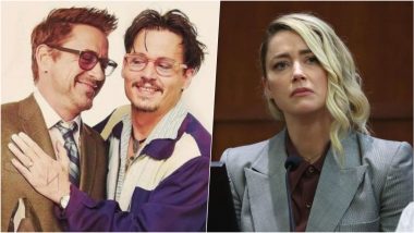 Robert Downey Jr FaceTimed Johnny Depp Post Defamation Trial Victory Against Amber Heard? Twitterati Is Having Blast Celebrating Reports of Bromance on Social Media