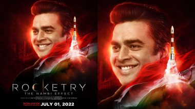 Rocketry – The Nambi Effect: R Madhavan Shares New Patriotic Poster of the Film Ahead of Its Theatrical Release!