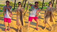 Rubina Dilaik and Nishant Bhat Groove to Viral ‘Ghoomi Ghoomi’ Song While Shooting for Khatron Ke Khiladi 12 (Watch Video)