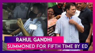 Rahul Gandhi Summoned For Fifth Time On June 21, Questioned For 40 Hours In Four Days By ED In The National Herald Money Laundering Case
