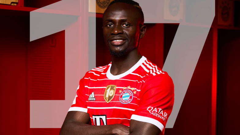 Sadio Mane To Wear Jersey Number 17 at Bayern Munich