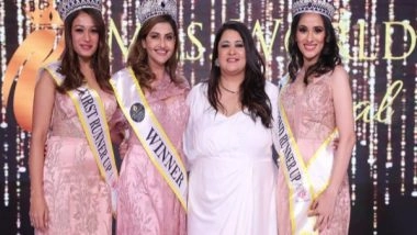 Business News | Barkha Nangia Crowns Yasmin Mistry and Somya Banerjee as Mrs World International 2022