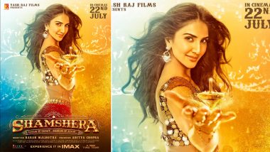 Shamshera: Vaani Kapoor Shines as ‘Sona’ in Latest Poster Shared by YRF!