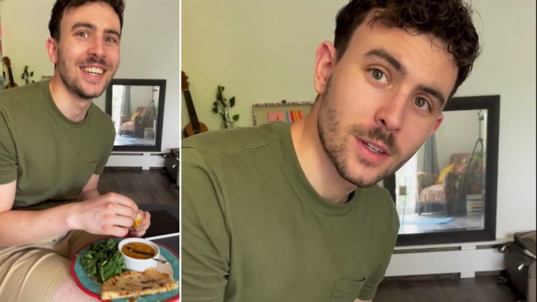 Watch Aww-Dorable Viral Video of French Man Calling Indian Bread As ‘Pamatha’ To Get Carried Away by His Sweet Gesture!