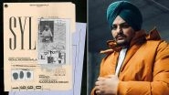 Late Sidhu Moose Wala&rsquo;s Last Song &lsquo;SYL&rsquo; Removed from YouTube (View Pic)