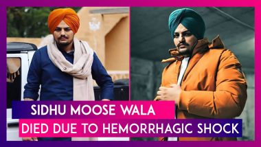 Sidhu Moose Wala Died Due To Hemorrhagic Shock Caused By Firearm Injuries Says Post Mortem Report