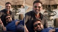 Suriya Confirms Cameo in Soorarai Pottru&rsquo;s Hindi Remake, Shares Pic from Sets Featuring Lead Akshay Kumar!