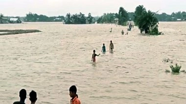 India News | Flood Situation Remains Grim in Assam's Karimganj, Nearly 90k People Affected