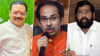 Maharashtra Political Crisis: 'CM Uddhav Thackeray Used To Be in Matoshree', Says Shiv Sena MLA Sanjay Shirsat; Eknath Shinde Says All MLAs Shared the Same Views