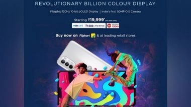 Business News | Moto G82 5G Goes on Sale from Today at Incredible Price Starting at Just Rs 19,999