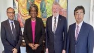 World News | Tirumurti Meets Quad UN Ambassadors, Discuss Ways to Strengthen Rules-based International Order