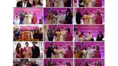 Business News | Rekha Chaudhari, Smita Thackeray with Governor Bhagat Singh Koshiyari Honour Industry Stalwarts with Global Wellness Awards