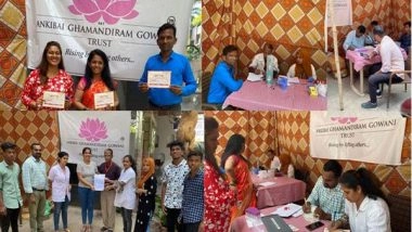 Business News | Ankibai Ghamandiram Gowani Trust Conducts Blood Donation Camp at the Kamala Mills Compound