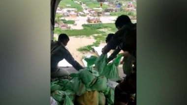 India News | IAF Airlifts 96 Tonnes of Relief Material for Flood-hit Assam, Meghalaya