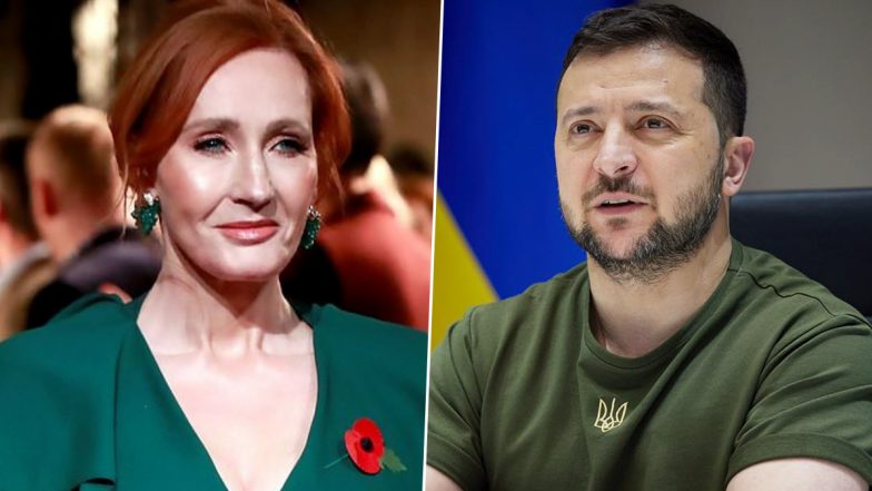 JK Rowling mischievous by a Russian comedian impersonating Ukrainian President Zelensky