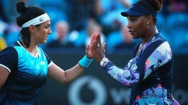 Sports News | Serena Williams' Campaign End at Eastbourne After Injury to Doubles Partner Ons Jabeur