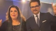 Entertainment News | WATCH: Farah Khan Shakes a Leg with Anil Kapoor on 'Gandi Baat'