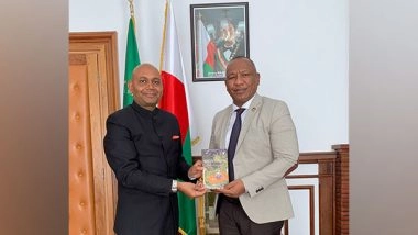World News | Indian Envoy Abhay Kumar Reviews Bilateral Ties with Madagascar PM