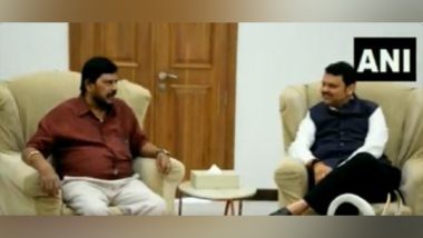 India News | Maha Political Crisis: Ramdas Athawale Meets Fadnavis, Says BJP in Wait and Watch Mode