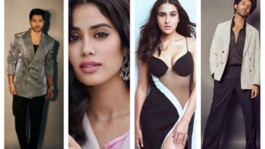 Entertainment News | All in One Frame: Ranveer, Kartik, Varun, Sara, Janhvi, Karan Groove to 'The Punjaabban' Together