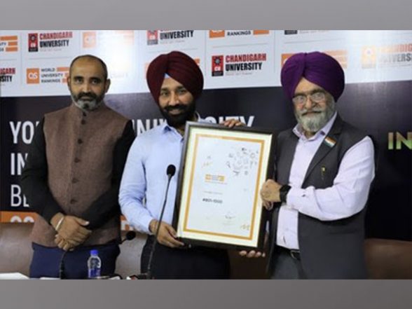 Business News | Chandigarh University Gharuan Makes Stellar Debut into QS World Rankings, Ranks in Top 800 Universities Globally - Vimarsana News
