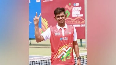 Sports News | KIYG: Gujarat's Late Bloomer Dhruv Hirpara Pockets Boys Singles Tennis Gold
