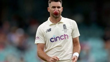 Sports News | James Anderson Completes 650 Wickets in Tests, Becomes First Pacer to Reach the Landmark