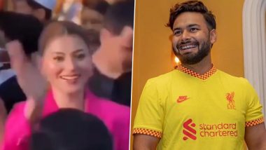 ICYMI: When Fans Teased Urvashi Rautela With Rishabh Pant Chants During an Event (Watch Old Viral Video)
