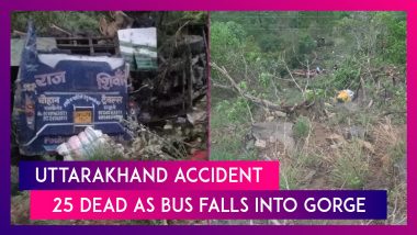 Uttarakhand Accident: 25 Dead As Bus Falls Into Gorge