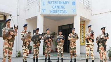 India News | In a First, ITBP Deploys Women Personnel as Dog Handlers
