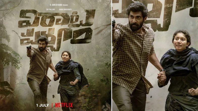 Virata Parvam OTT Premiere: Rana Daggubati, Sai Pallavi’s Film To Arrive on Netflix on July 1!