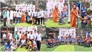 Business News | Nidarshana Gowani Organizes Kamala Cricket Tournament with Special Match Between Mumbai Wheelchair Cricket Teams