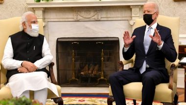 World News | PM Modi to Attend I2-U2 Virtual Summit Alongside Biden, Others