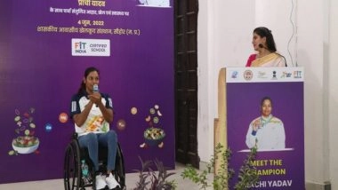 Sports News | Meet The Champion: WC Medallist Prachi Yadav Guides Students on Fitness