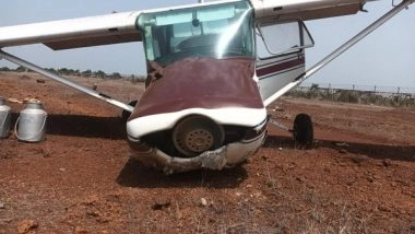 India News | Student Pilot Injured in Cessna Aircraft Crash at Birasal Airstrip in Odisha