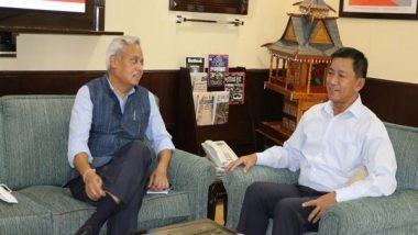 World News | Newly Appointed Envoy to Nepal Naveen Srivastava Discusses India-Nepal Border Issue with SSB Chief