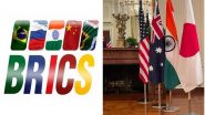 World News | Quad, BRICS Vie to Woo India