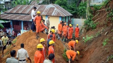 India News | Four Minors Dead, Two Injured in Landslide in Meghalaya's East Khasi Hills