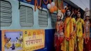 India News | Inaugural Journey of Bharat Gaurav Tourist Train Will Be on Ramayana Circuit