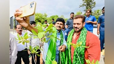 Entertainment News | Bollywood Superstar Salman Khan Joins Green India Challenge